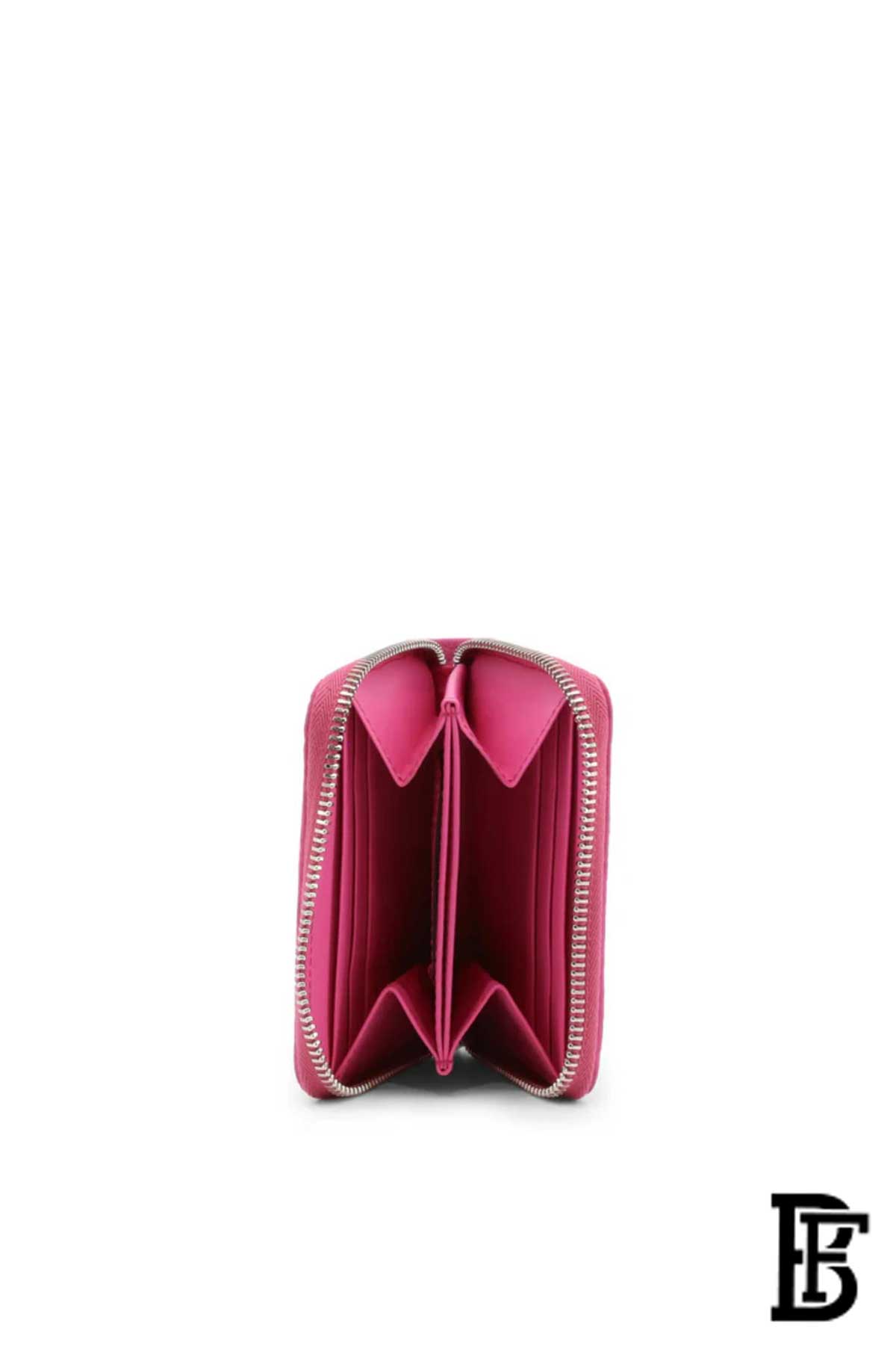 KARL LAGERFELD / Signature Soft Sm Zip Wlt Fuchsia image 3