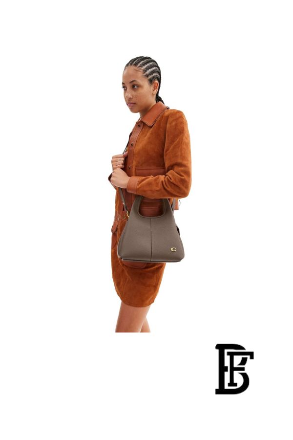 Coach brown Women Shoulder Bag Cm545 – Elegant Everyday Shoulder Bag image 10