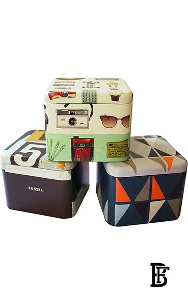 FOSSIL Men's Nate Analog Quartz Watch JR1494 - 50 mm - Black/Blue image 4