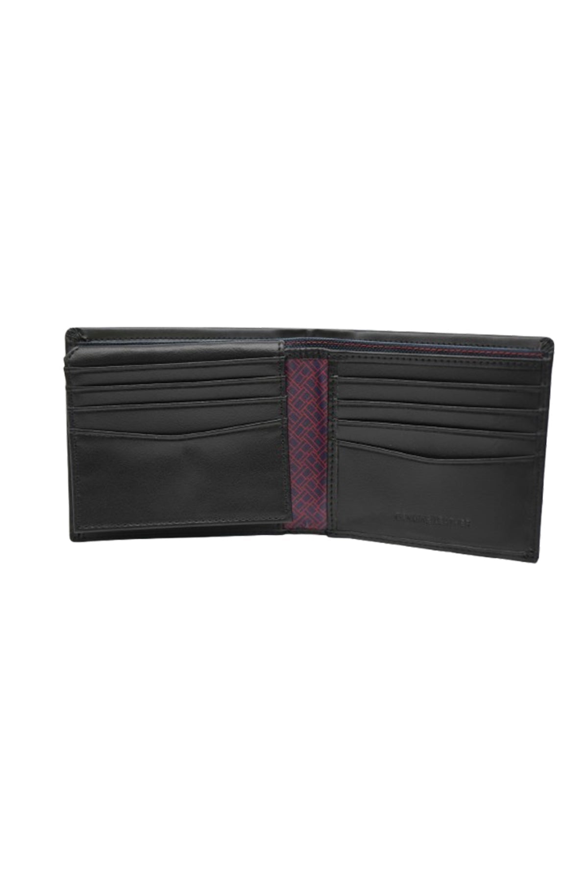 Leather Coin And Credit Card Wallet BLACK- LEATHER image 8