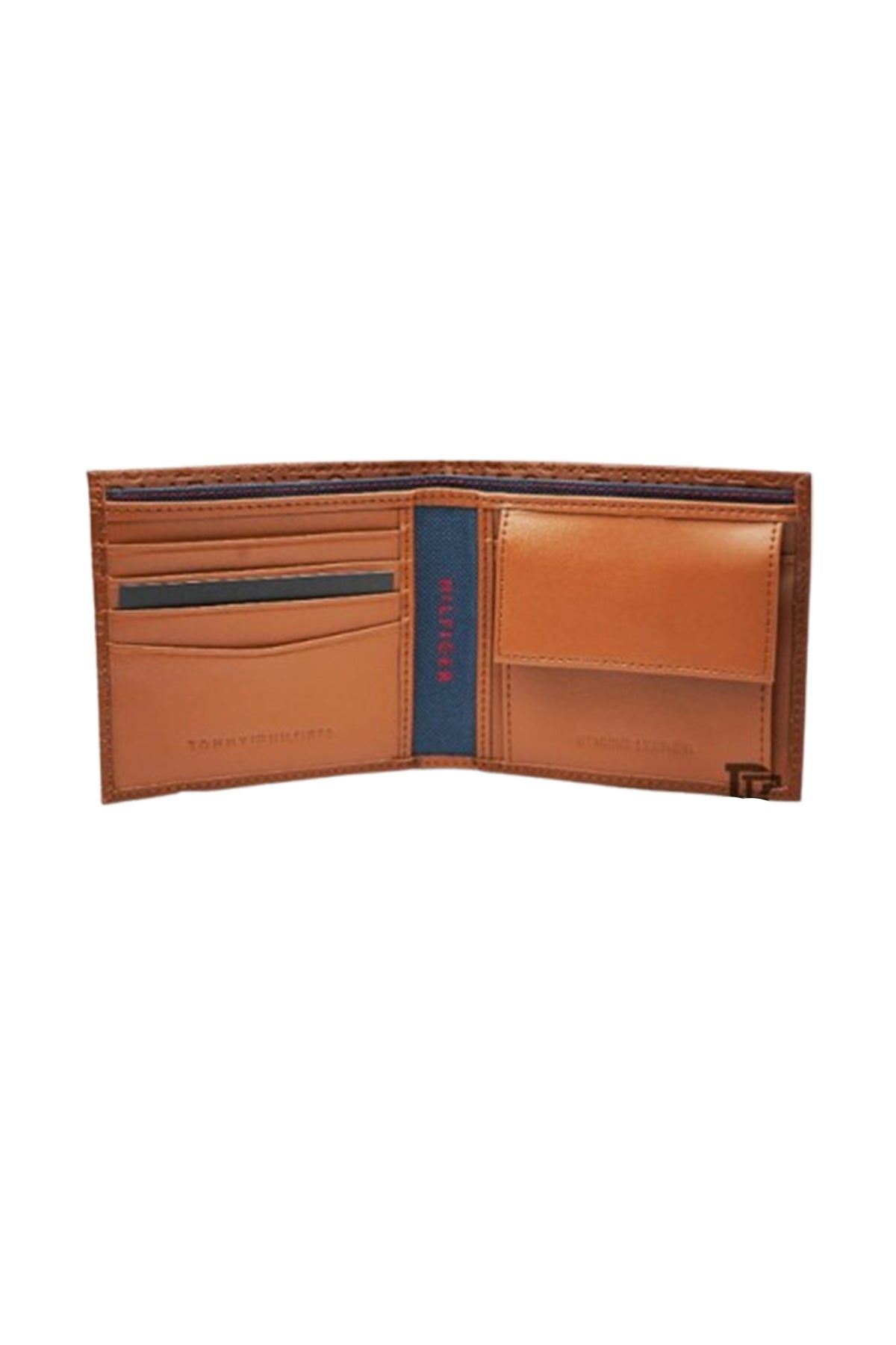 tommy-hilfiger-wallet-for-men-genuine-leather-brown-authentic-h-patterned image 4