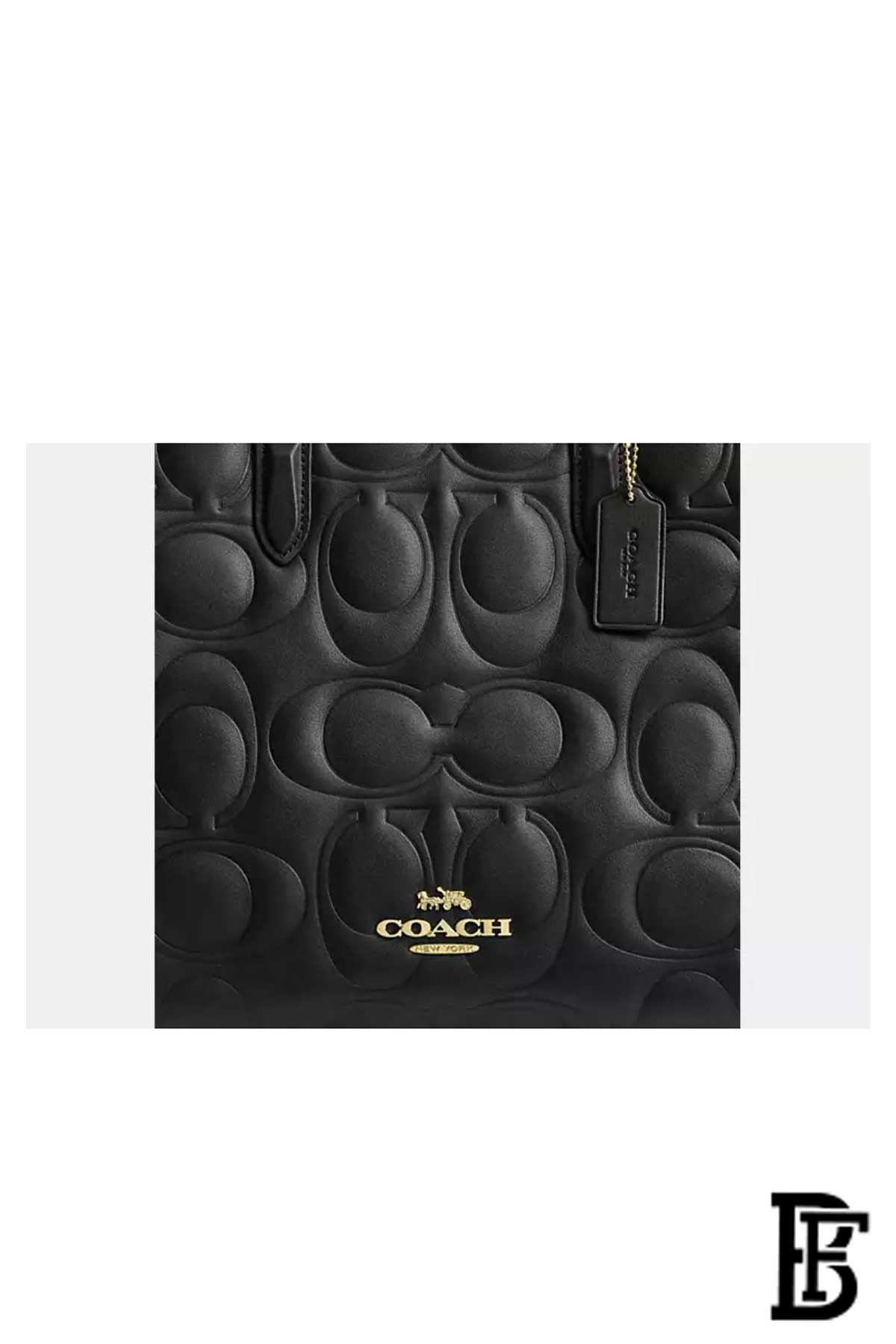 Coach Maggie tote bag in black image 5