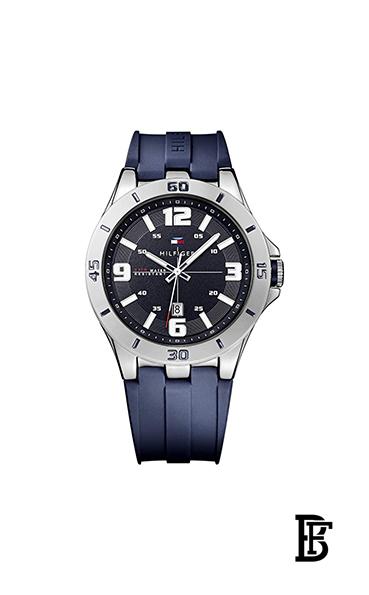 TOMMY HILFIGERMen's Drew Dial Silicone Band Watch 1791062 image 4