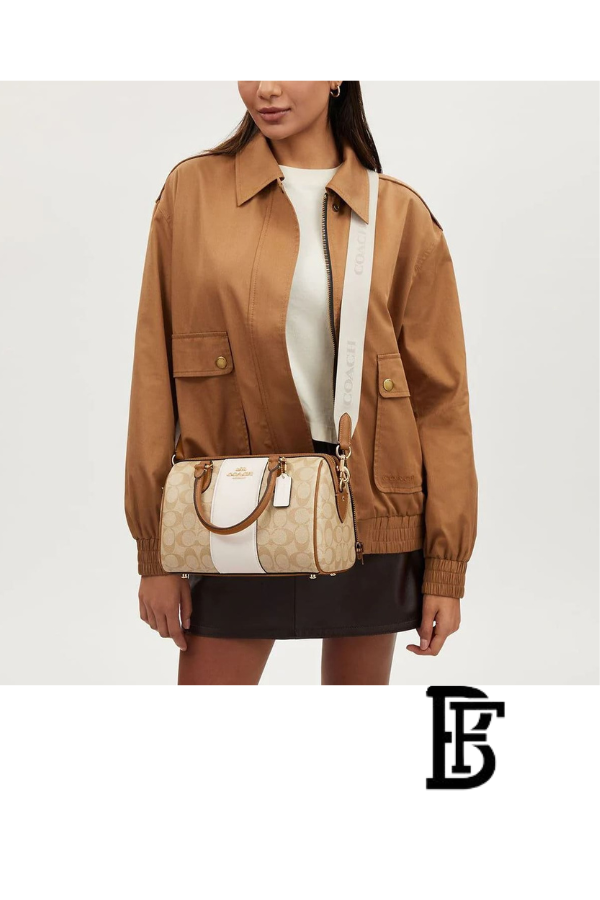 Coach Beige Women Shoulder Bag Cr243 – Elegant Everyday Shoulder Bag image 8