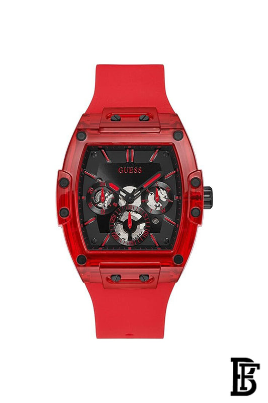 GUESS Mens Red Multi-function Watch gw0203g5 image 1