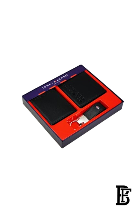 Set Tommy Hilfiger ( 2 Wallet & Key Chain) for Men image 1