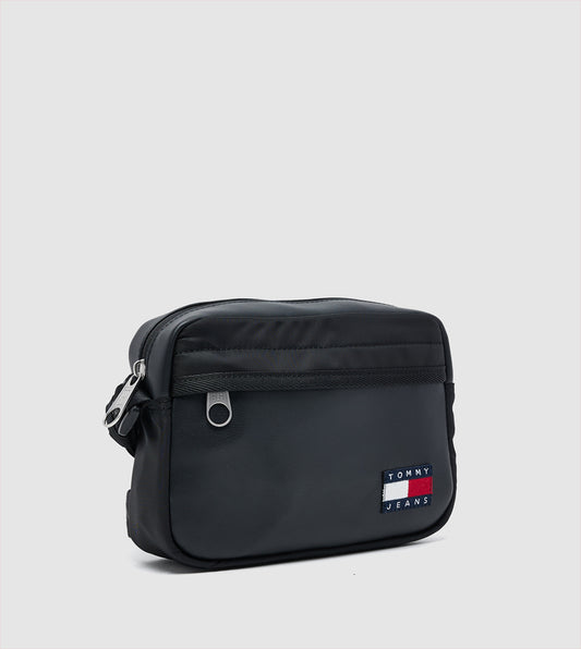 TOMMY HILFIGER BLACK MEN CROSSBAG