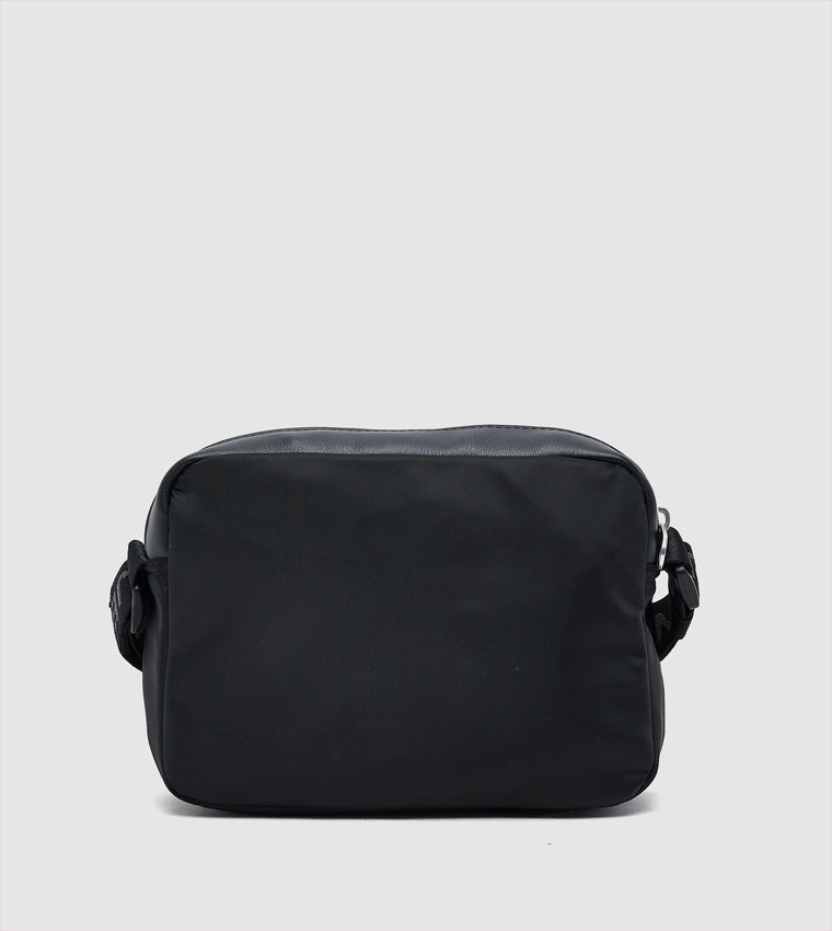 TOMMY HILFIGER BLACK MEN CROSSBAG