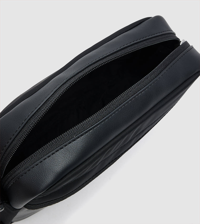 TOMMY HILFIGER BLACK MEN CROSSBAG