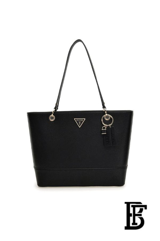 Guess Noelle Elite Women’s Tote Bag – Black Shopper Bag, One Size image 1