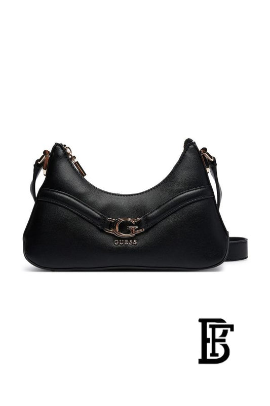 Guess Black Women Shoulder Bag Hwbg7993730 – Elegant Everyday Shoulder Bag image 1