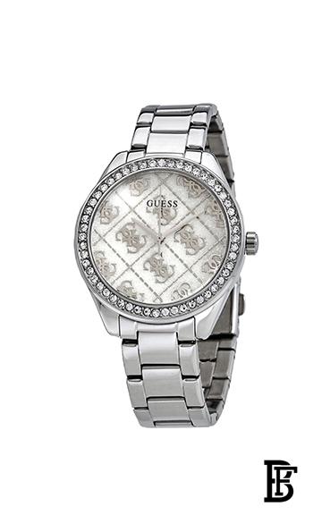 GUESSWomen's Water Resistant Analog Watch Gw0001l1 - 37 mm - Silver image 5