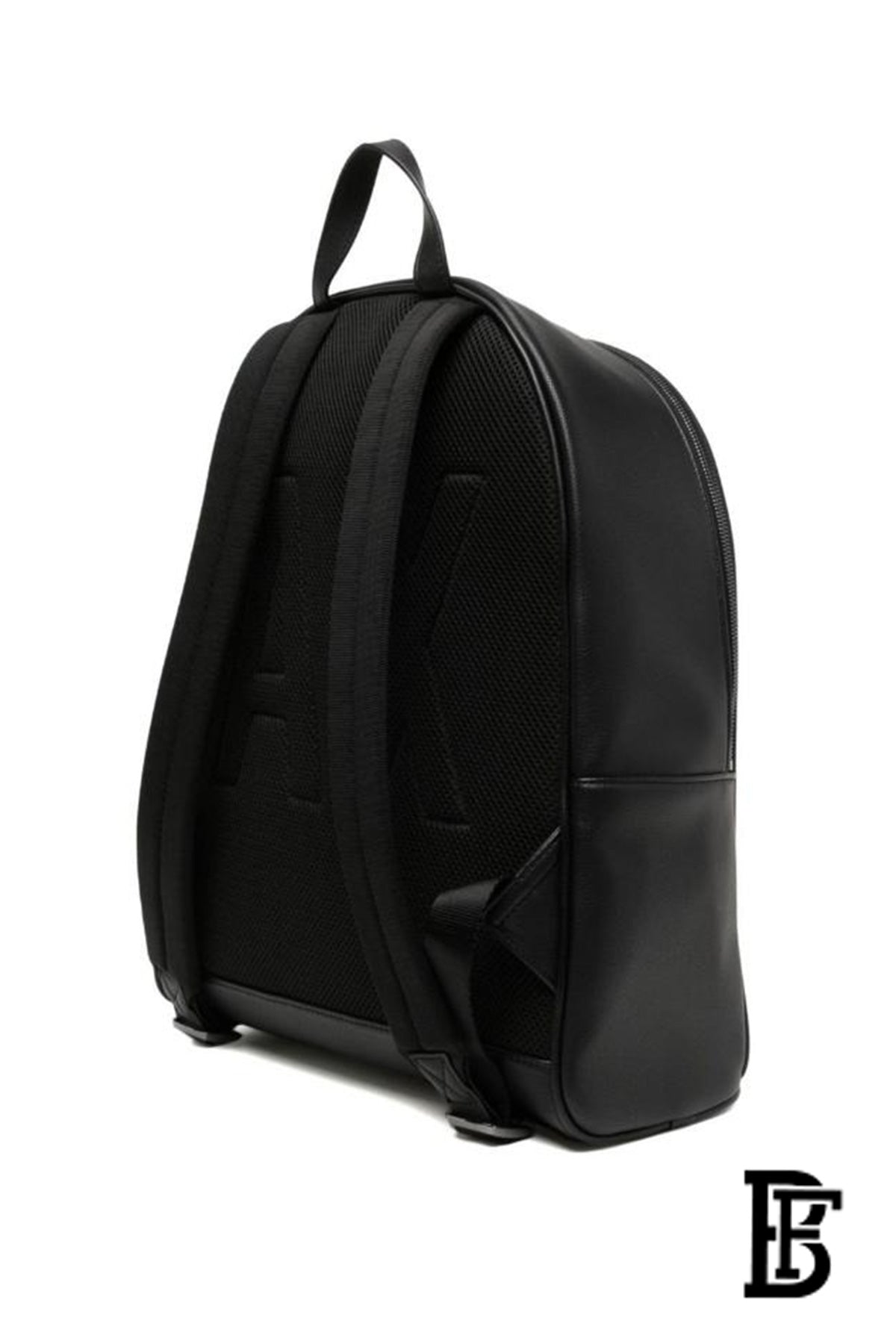 A|X ARMANI EXCHANGE mens Eco-leather Backpack, Black, One Size US image 3