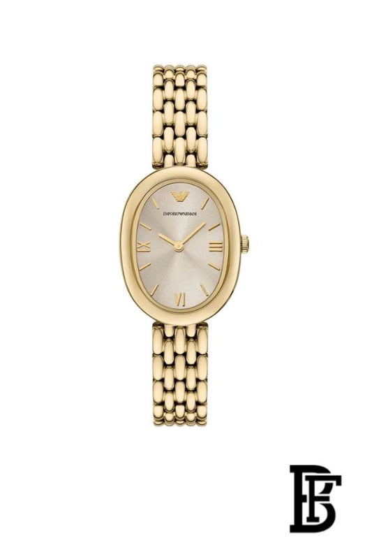 Emporio Armani Sinfonia Women’s Watch AR11707 – Grey Dial – Gold Stainless Steel image 1
