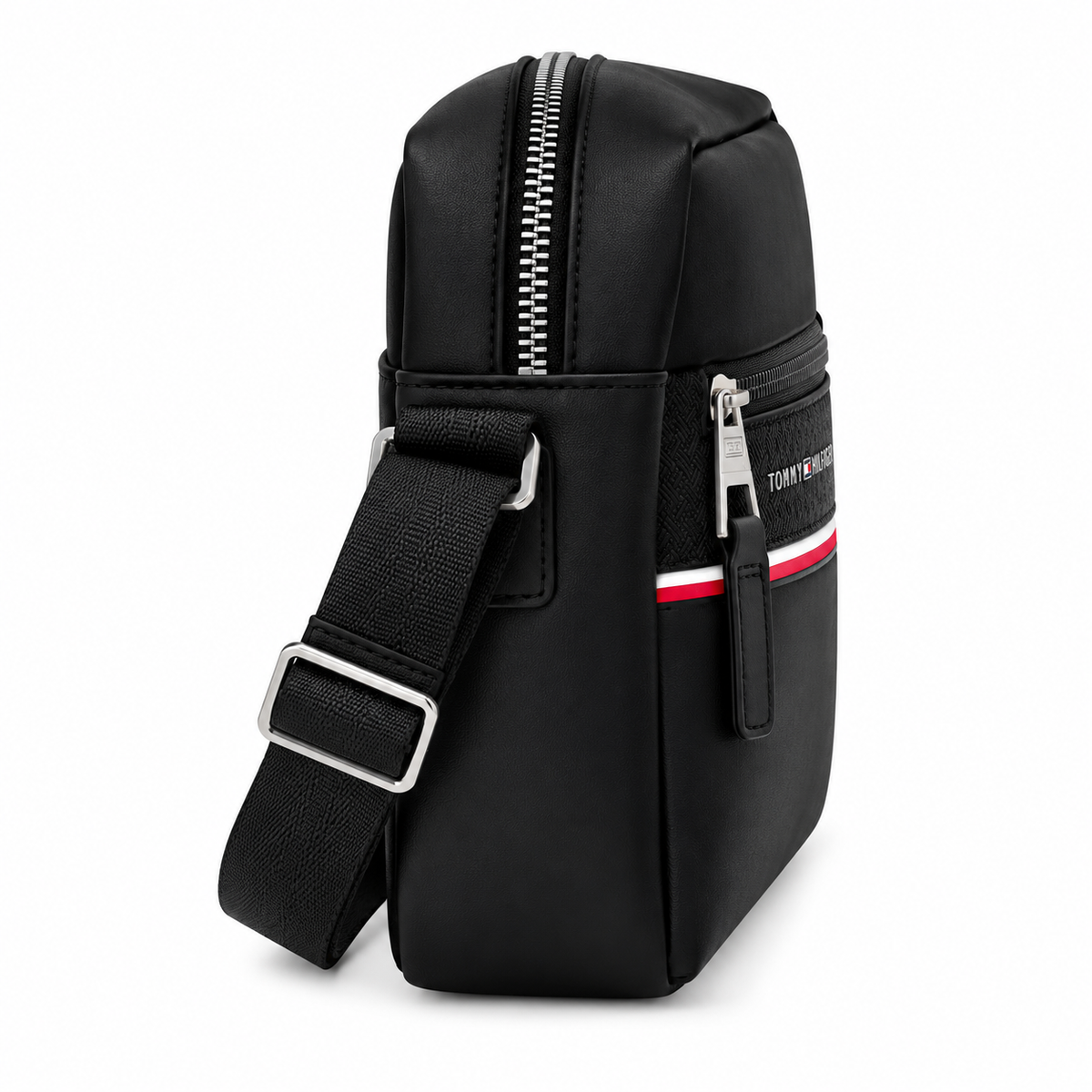 TOMMY HILFIGER BLACK MEN CROSSBAG