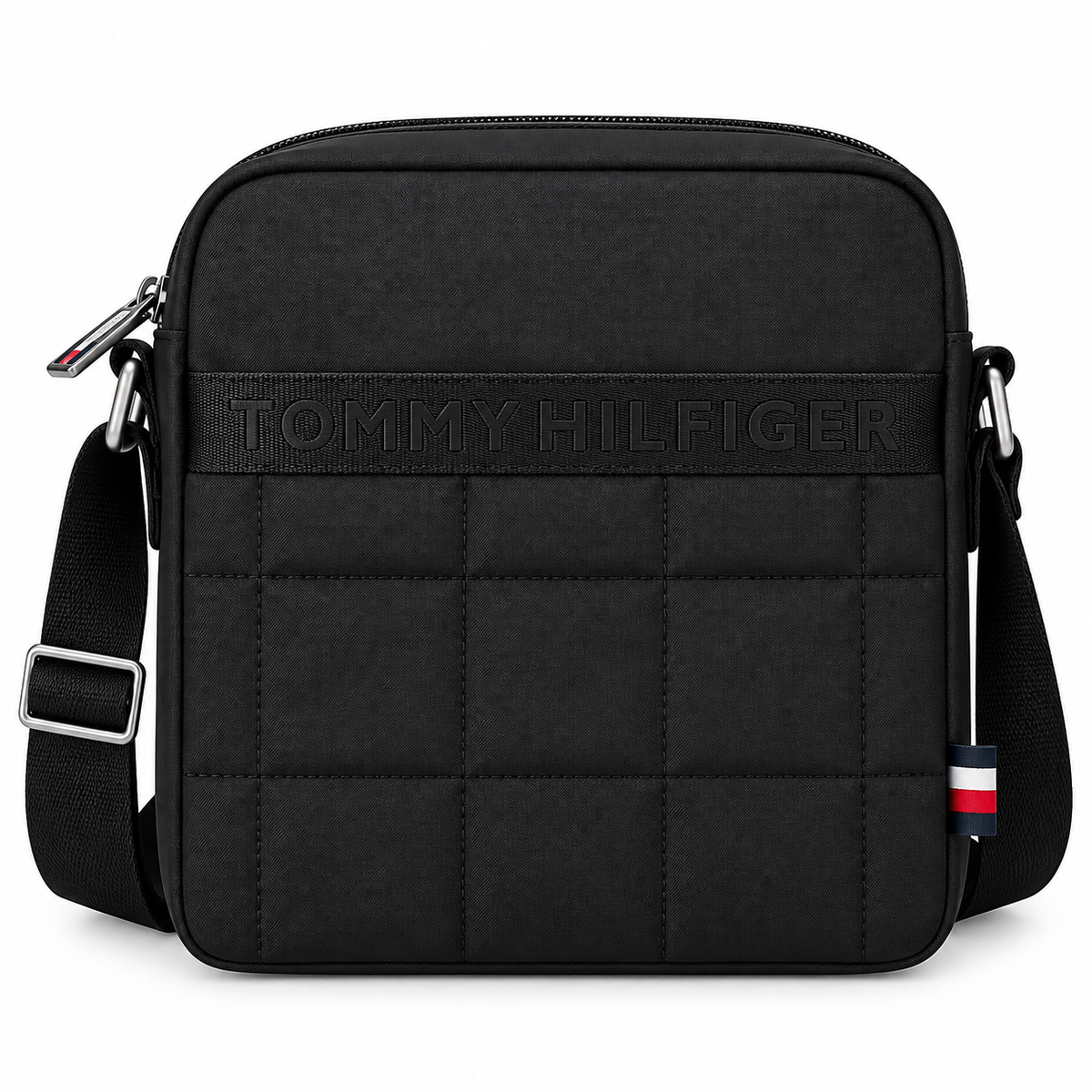 TOMMY HILFIGER BLACK MEN CROSSBAG