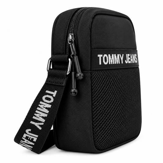 TOMMY HILFIGER BLACK CROSS BAG