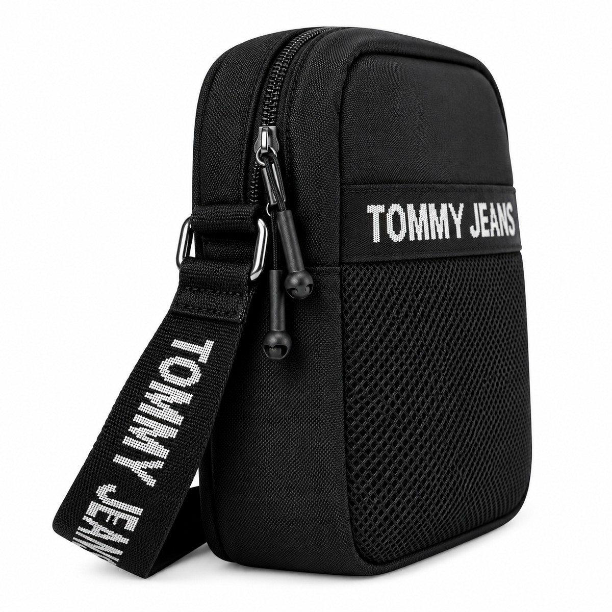 TOMMY HILFIGER BLACK CROSS BAG