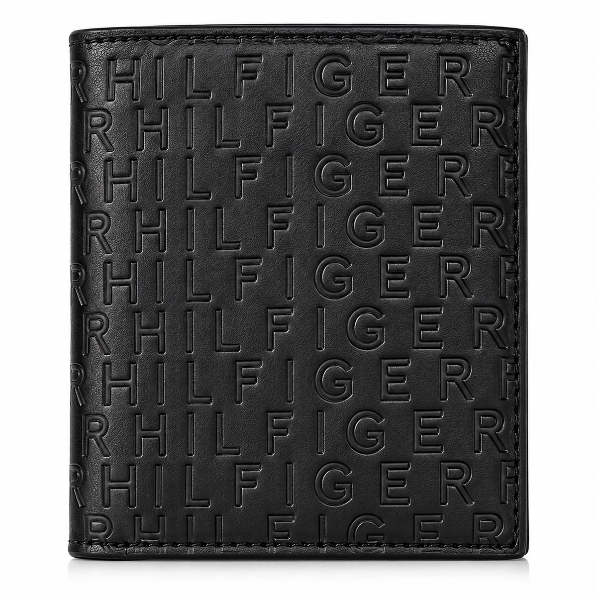 TOMMY GENUINE LEATHER SET WALLET, CH & CHAIN