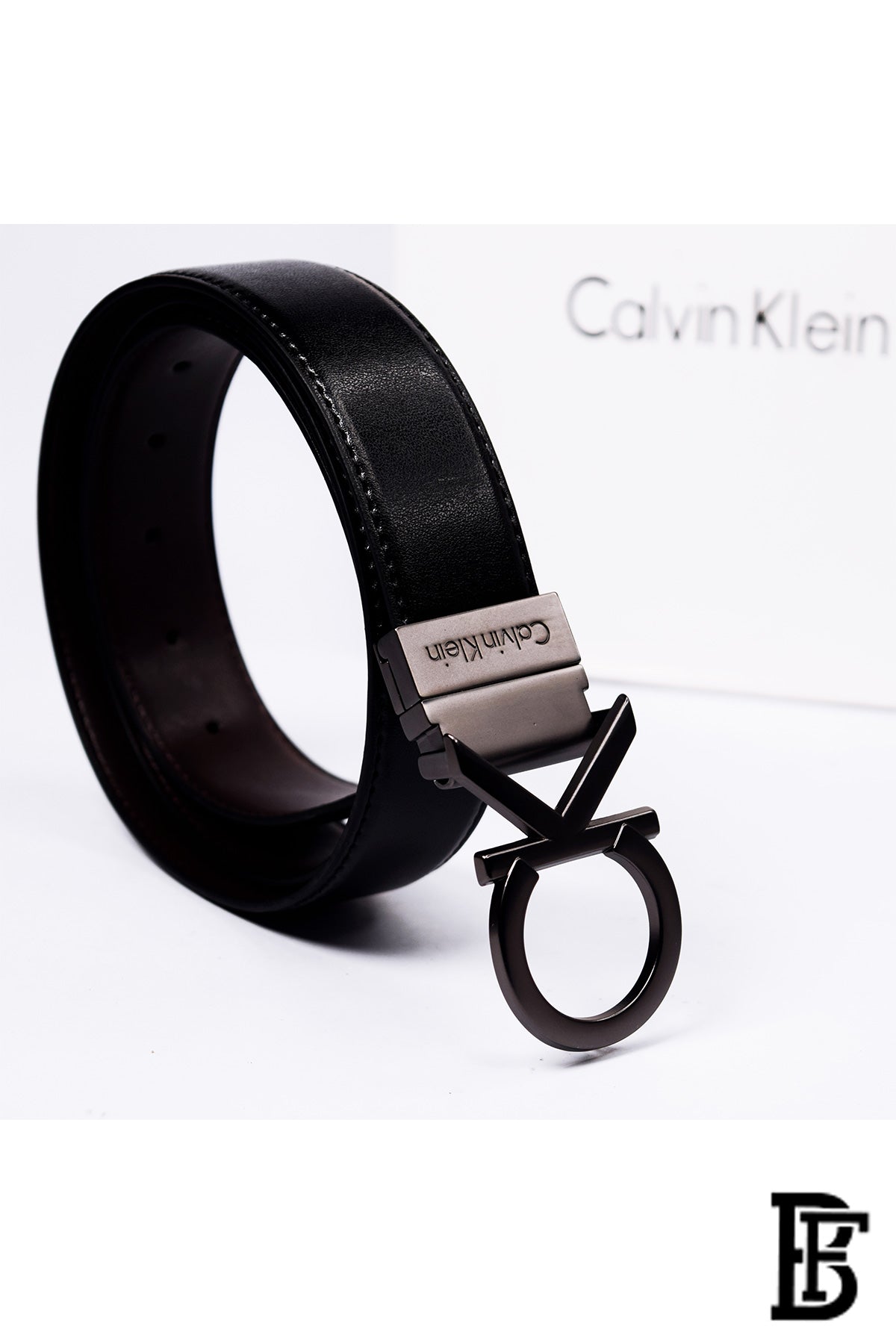 Calvin Klein Belt Black Genuine image 1