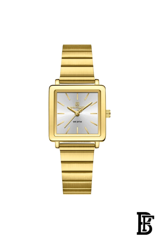 Naviforce NF5048 GWG Women's Analog Stainless Steel Watch image 1