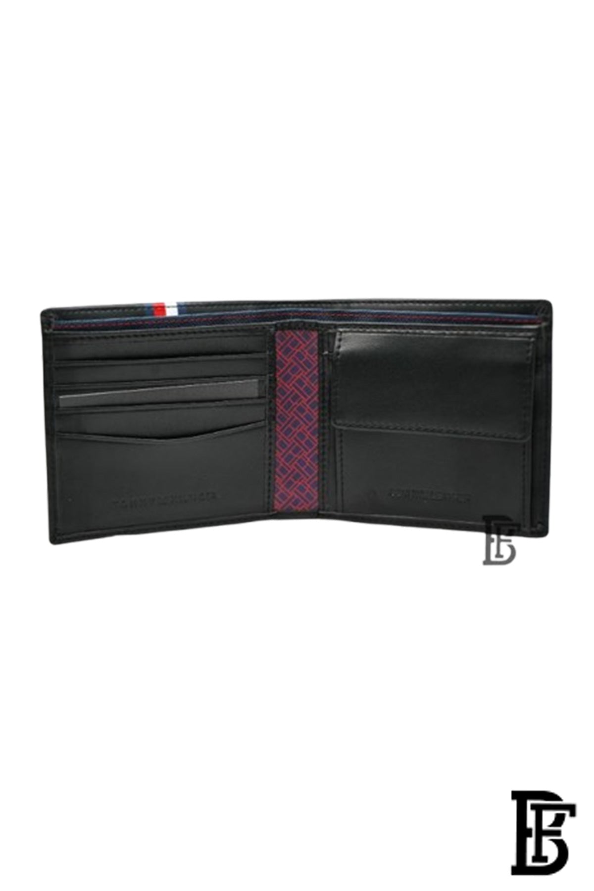 tommy-hilfiger-wallet-for-men-genuine-leather-brown-authentic-patterned image 4