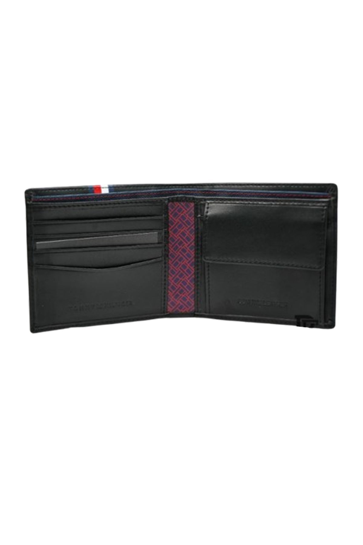 tommy-hilfiger-wallet-for-men-genuine-leather-brown-authentic-patterned image 4