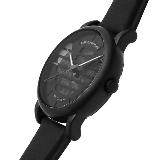 EMPORIO ARMANI Men's Luigi Leather Analog Watch AR60032