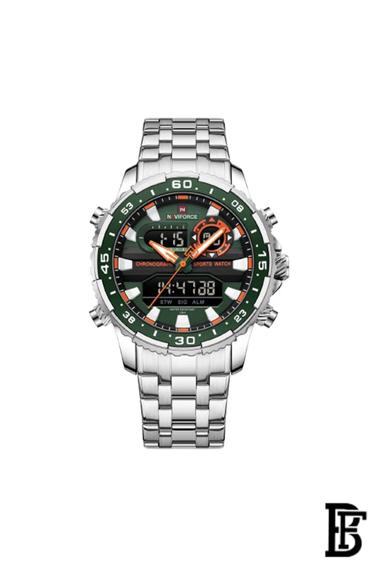 NAVIFORCE NF9234 SGNS MEN'S Stainless Steel Analog Wrist Watch image 1