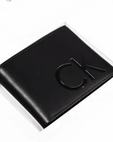 leather wallet inspired by calvin klein image 1