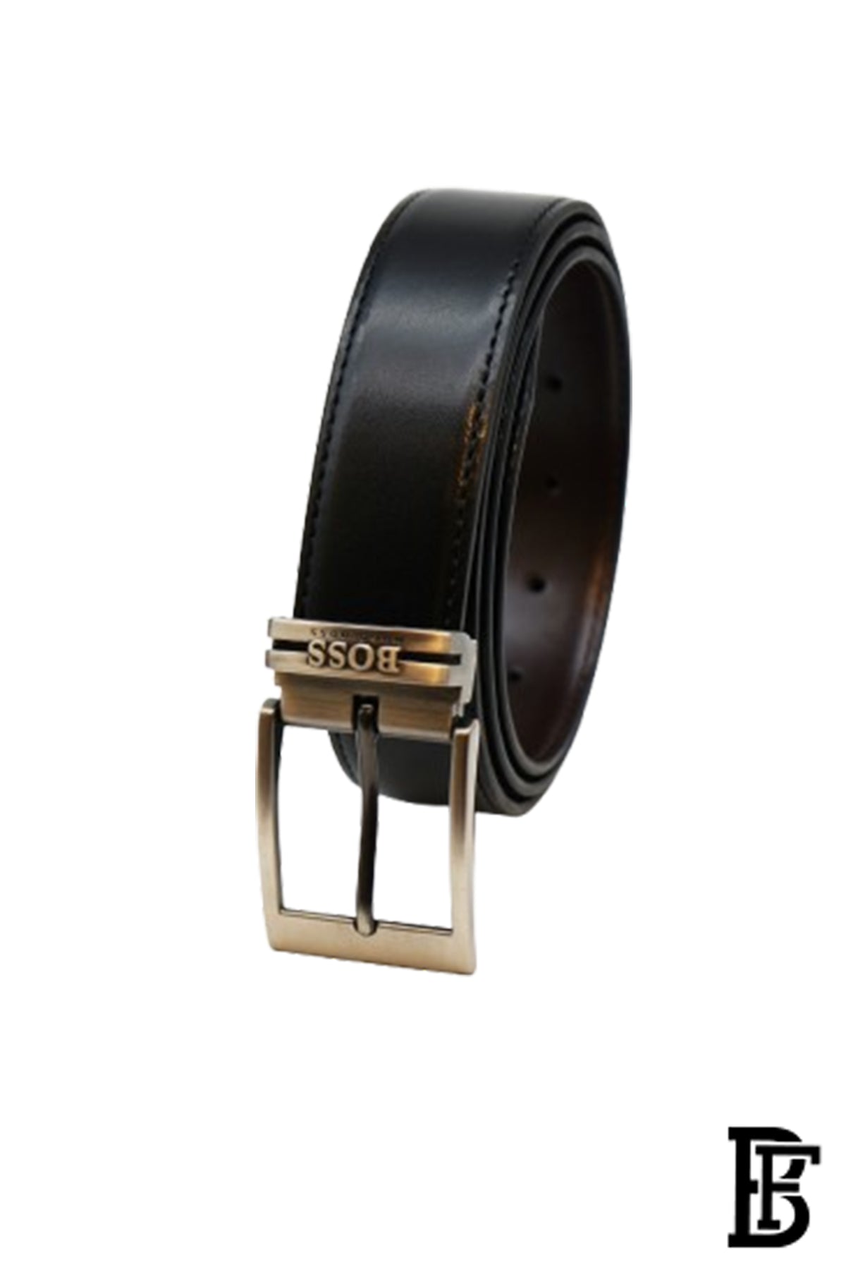 Hugo Boss Men's Belt with Two Buckle image 6