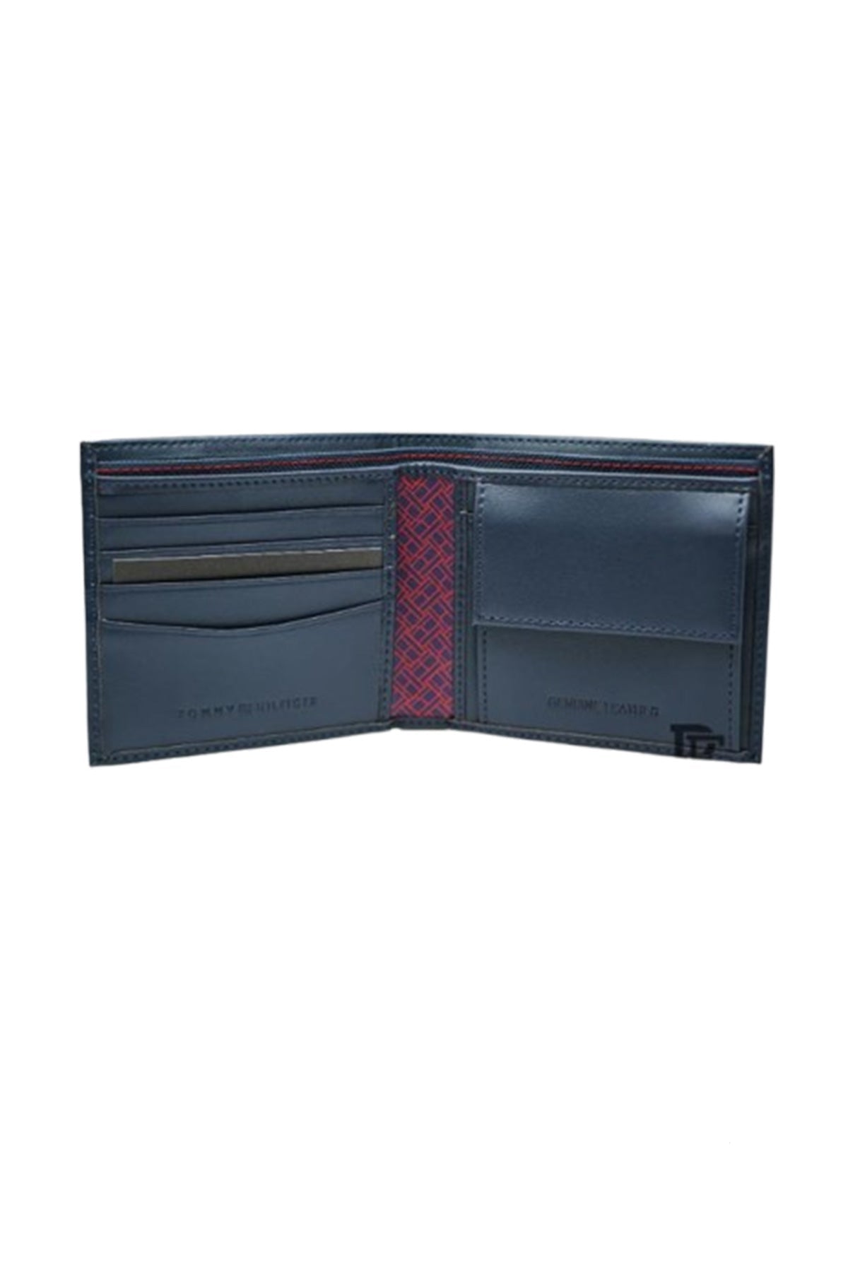 Tommy Hilfiger Niger Mens Leather Global Coin Wallet Navy image 3