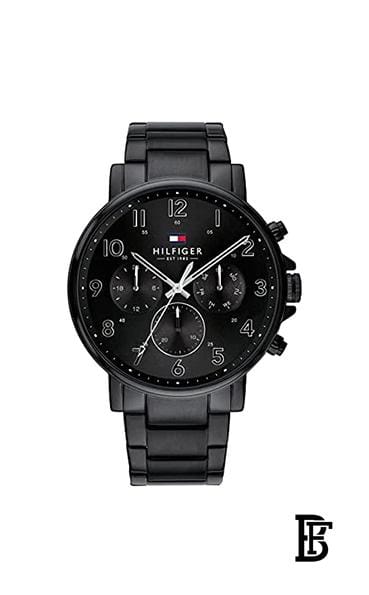 TOMMY HILFIGERMen's Daniel Black Dial Watch 1710383 image 1