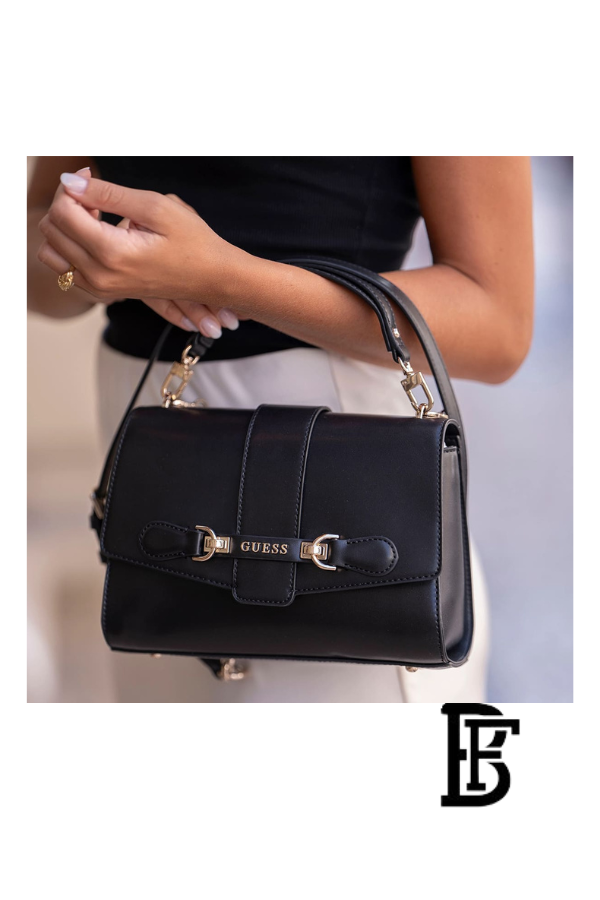 Guess Black Women Shoulder Bag Hwvg95 00200 Bla – Elegant Everyday Shoulder Bag image 8