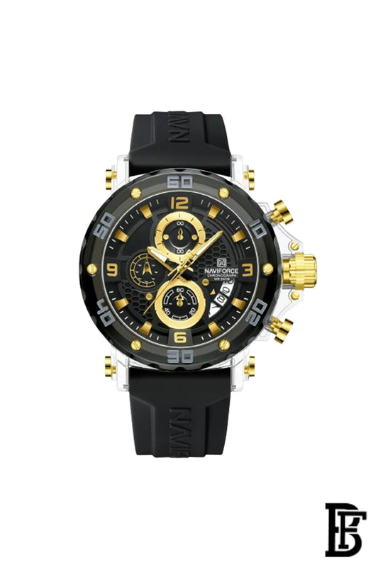 NAVIFORCE NF7123 SGB MEN'S Stainless Steel Analog Wrist Watch image 1