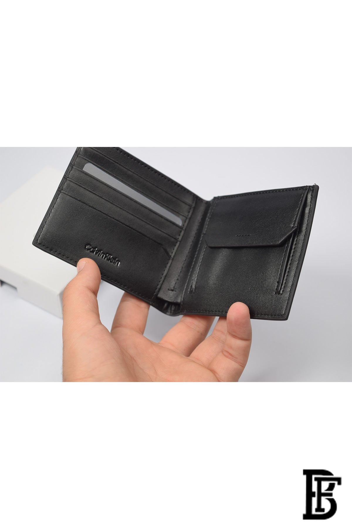 Calvin Klein Wallet for Men, Leather, Black image 3