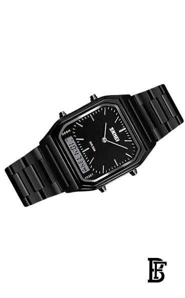SKMEI Men's Stainless Steel Watch SK1220 Black image 3
