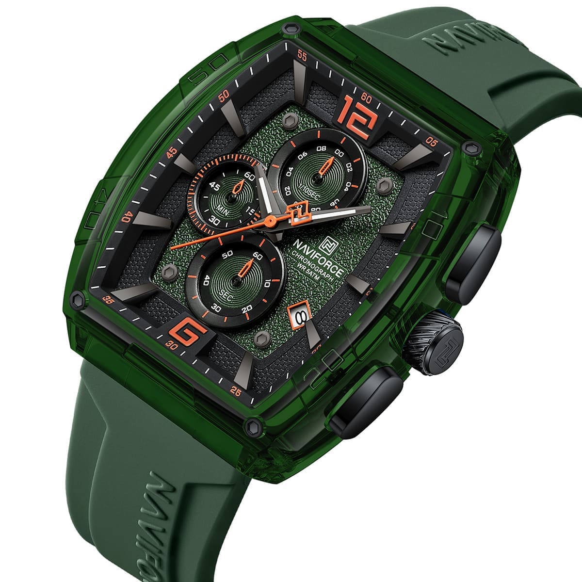 Naviforce Watch For Men NF6101-GN-O-GN