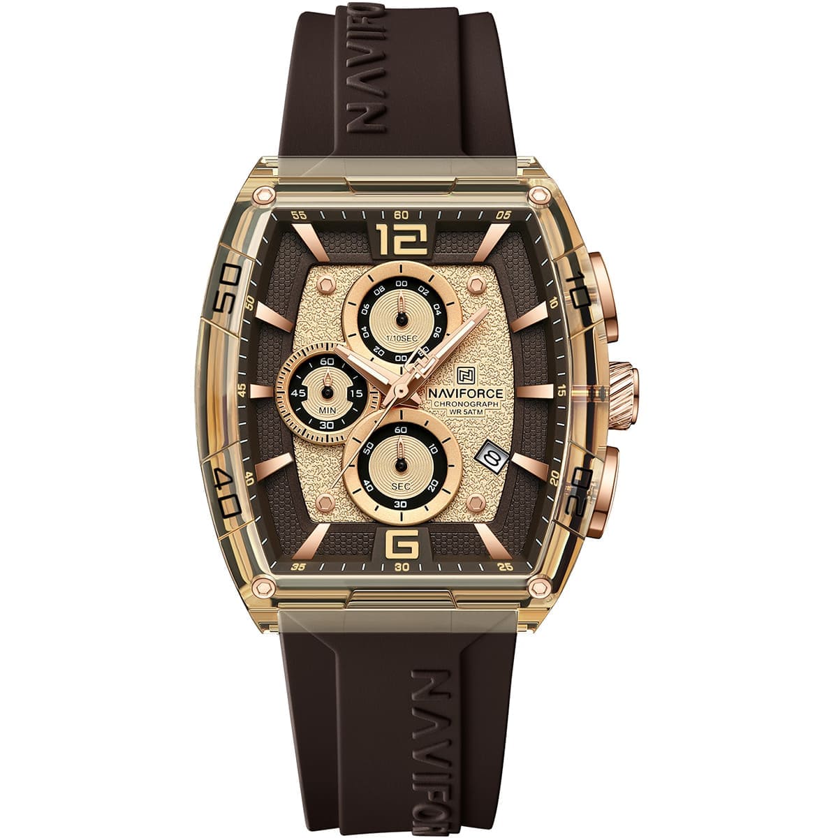 Naviforce Watch For Men NF6101-RG-Y-CE