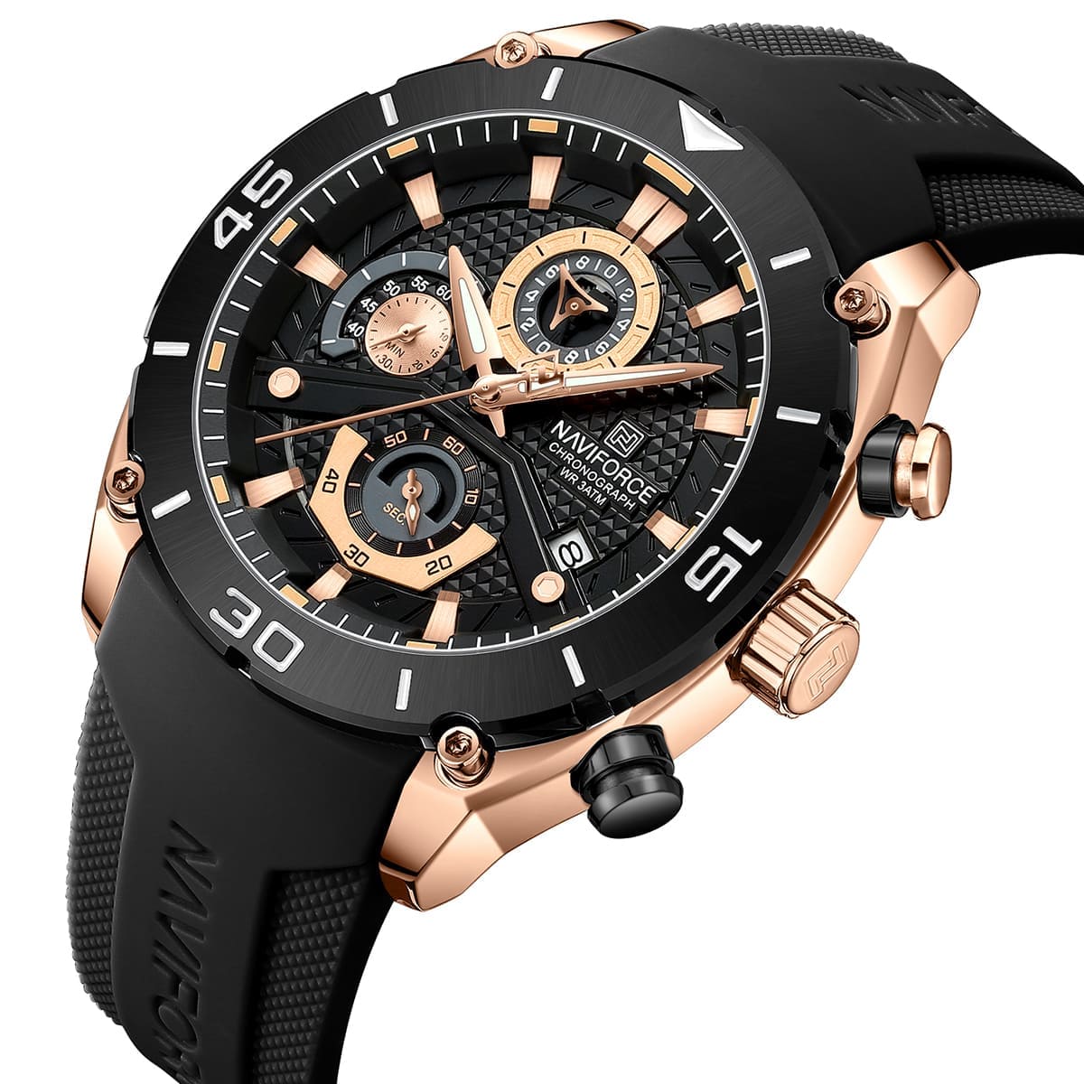 Naviforce Watch For Men NF8038-RG-B-B