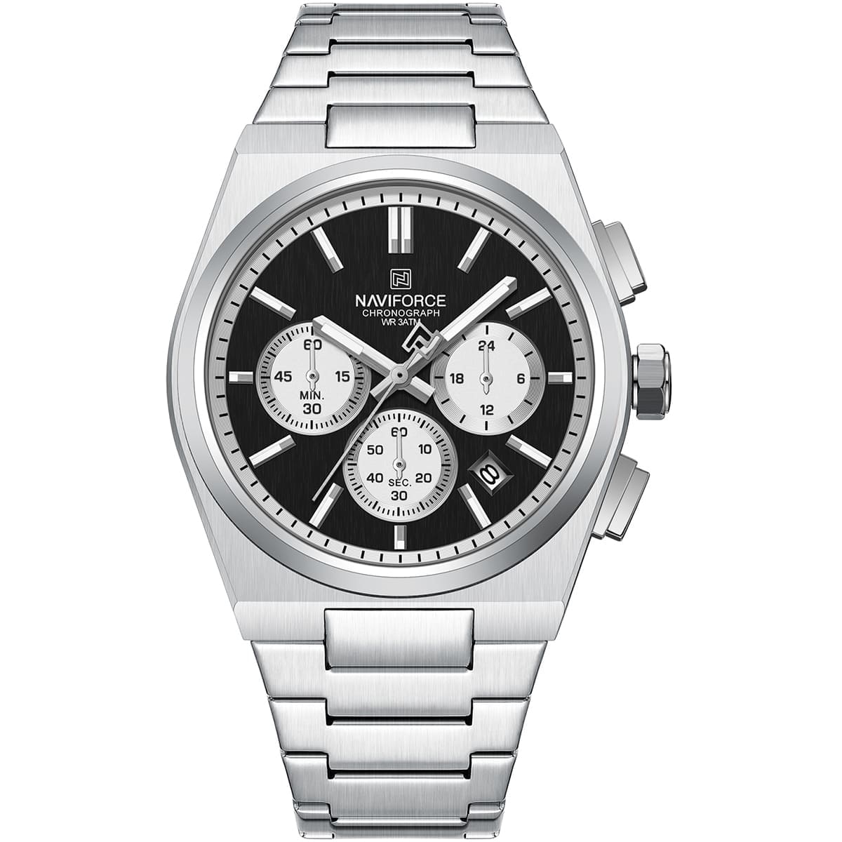 Naviforce Watch For Men NF8048G-S-B-S