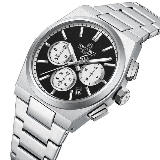 Naviforce Watch For Men NF8048G-S-B-S