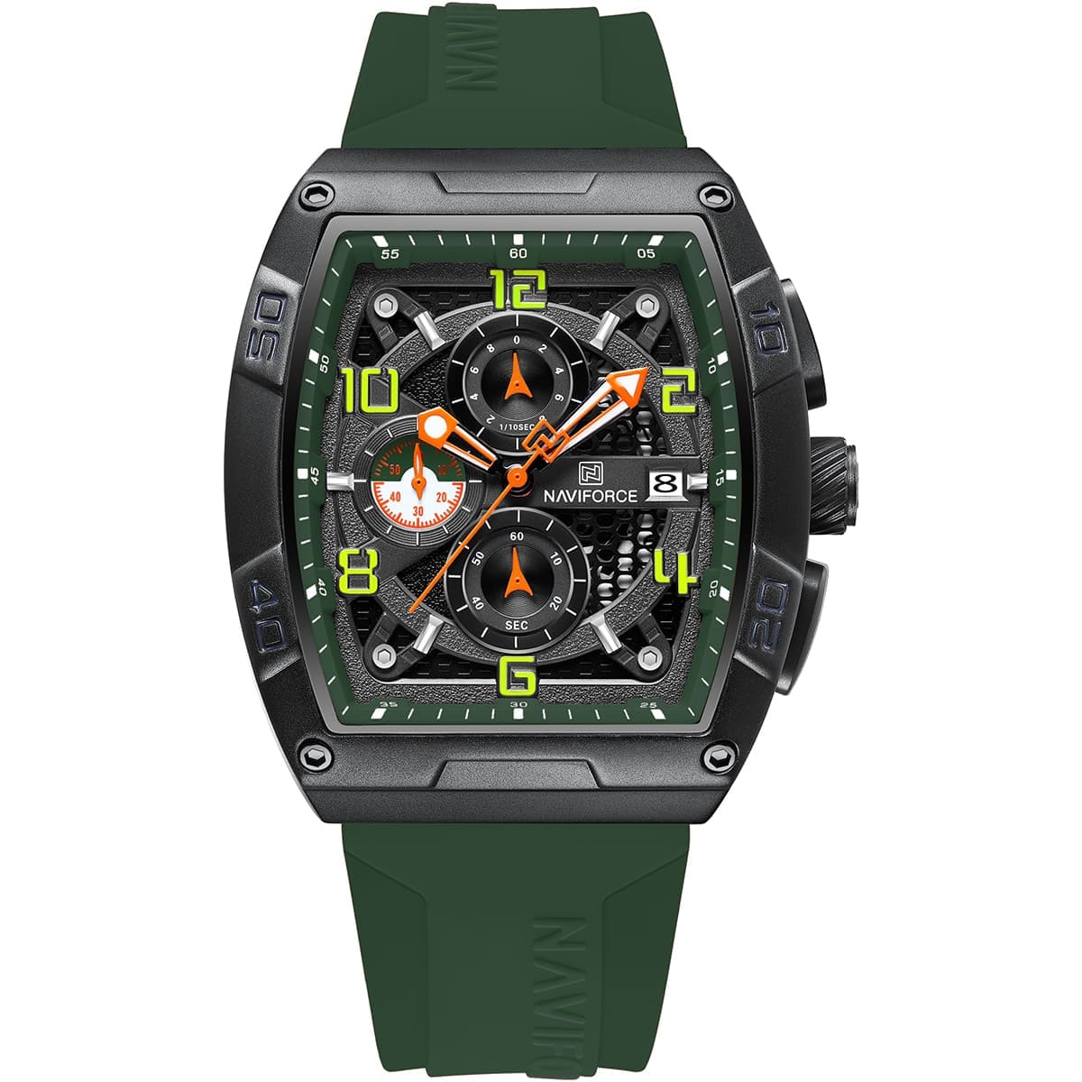 Naviforce Watch For Men NF8052-B-GN-GN