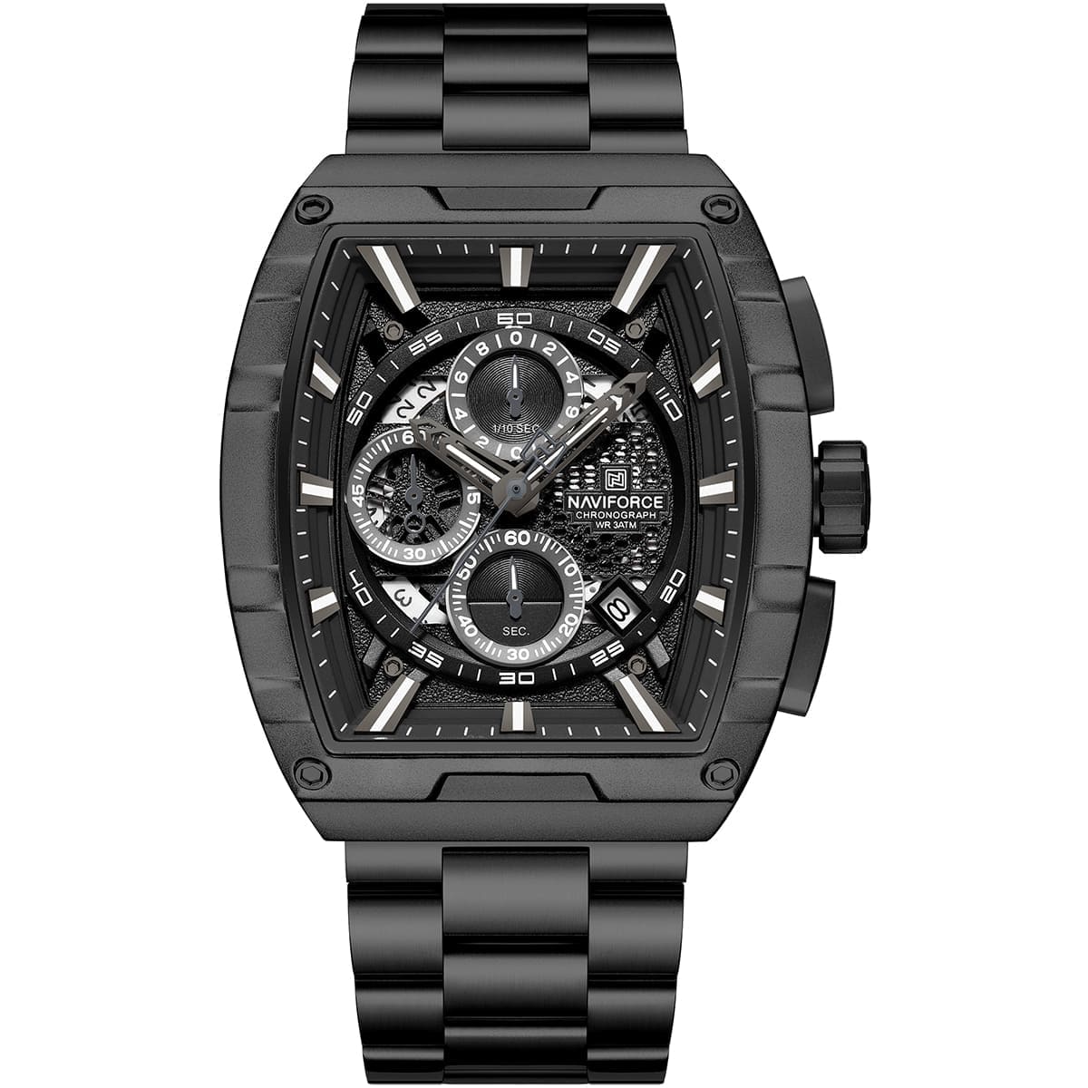 Naviforce Watch For Men NF8066-B-B-B