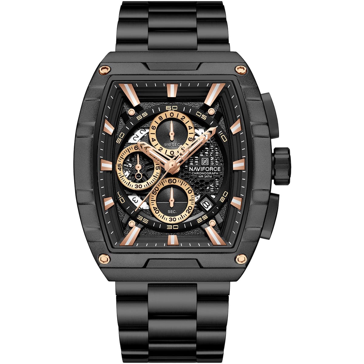 Naviforce Watch For Men NF8066-B-RG-B