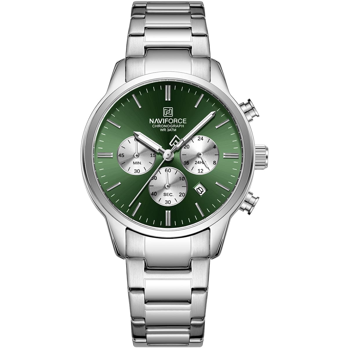 Naviforce Watch For Men NF8076-S-GN-S