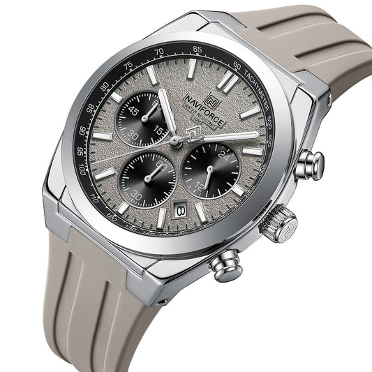 Naviforce Watch For Men NF8080-S-GY-GY