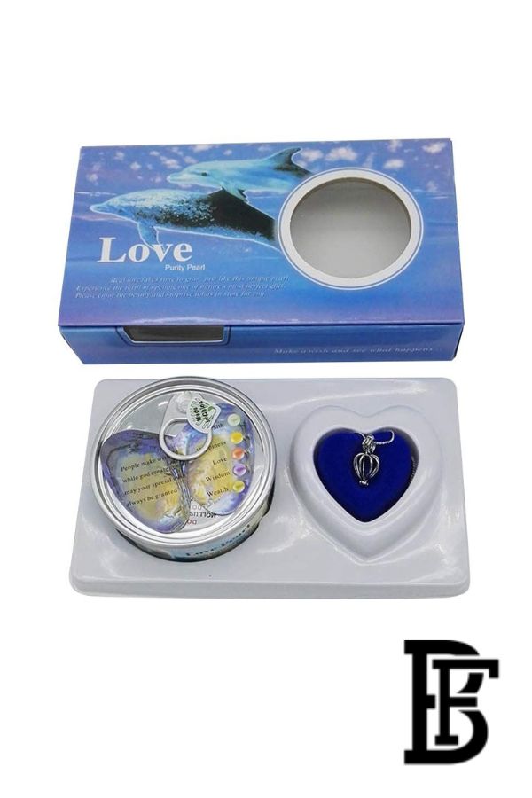 Wish Pearl in Oyster Gift Set with Pendant – NWT image 2