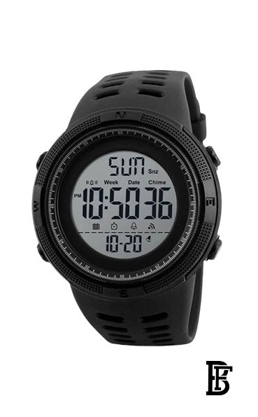 SKMEI  Men's Digital Watch Rubber SK1251 Black image 0