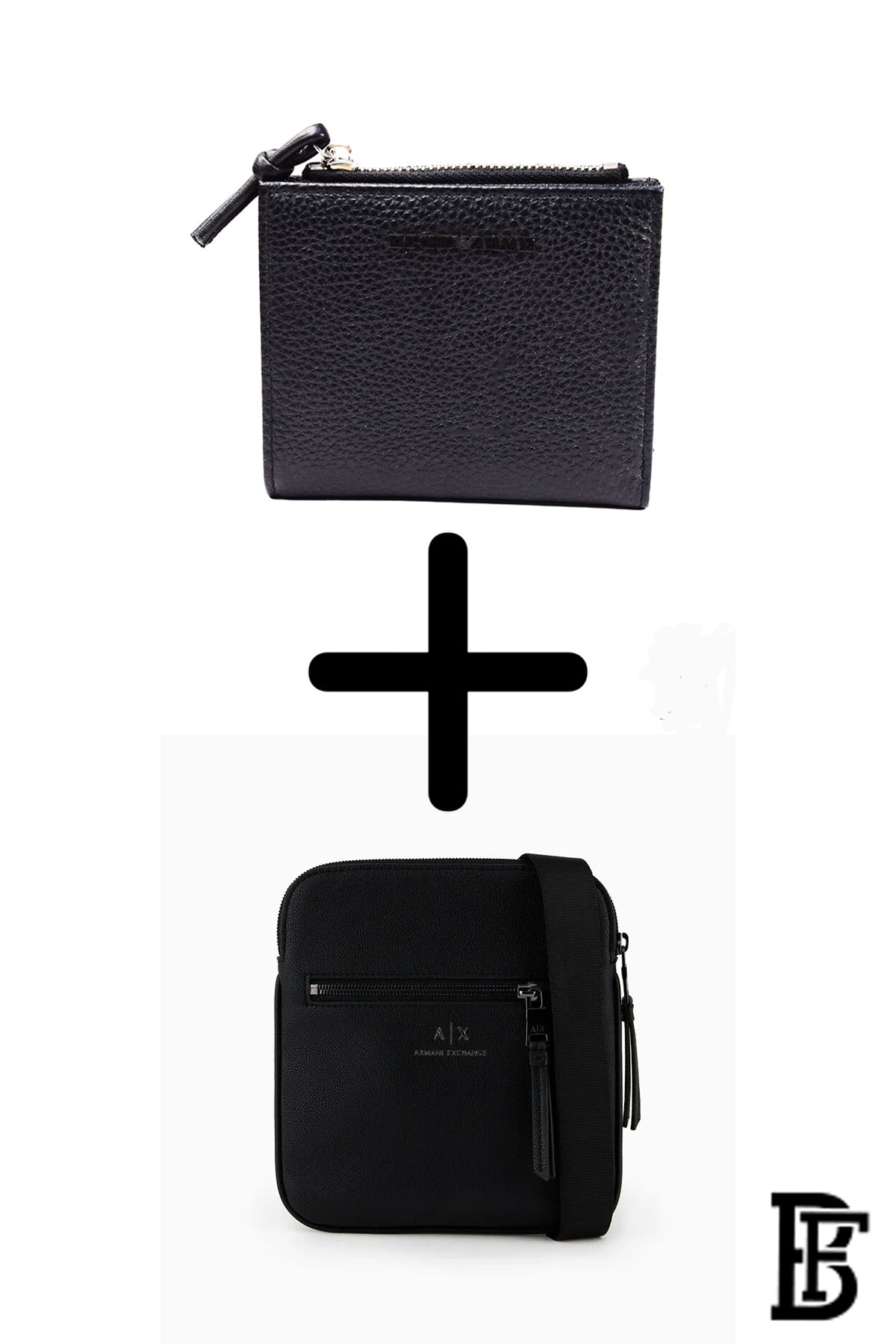 BUNDLE  WALLET &amp; CROSS BAG BY ARMANI EAW3&amp;AXHB1 image 0
